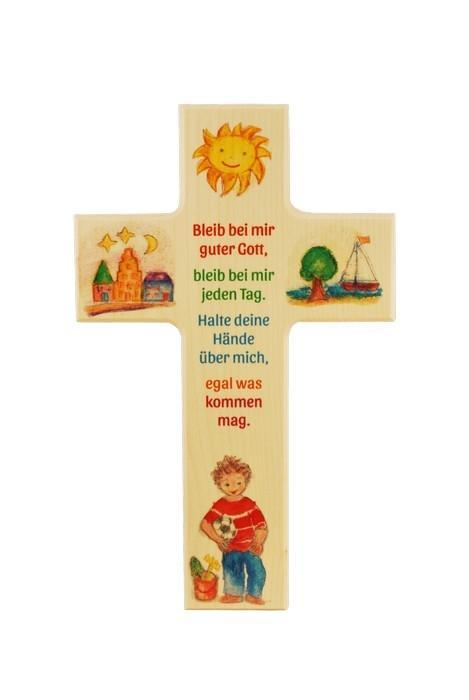 Kinderkreuz Bleib bei mir guter Gott ...