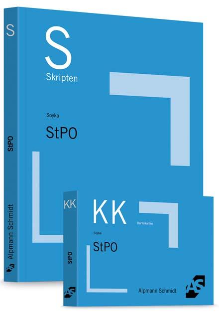 Bundle Soyka Skript StPO + Soyka Karteikarten StPO