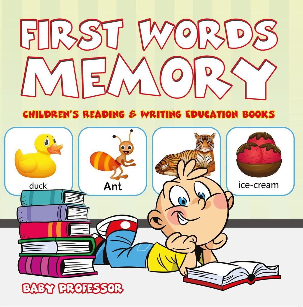 First Words Memory : Children‘s Reading & Writing Education Books