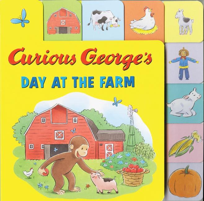 Curious George‘s Day at the Farm Tabbed Lift-The-Flaps