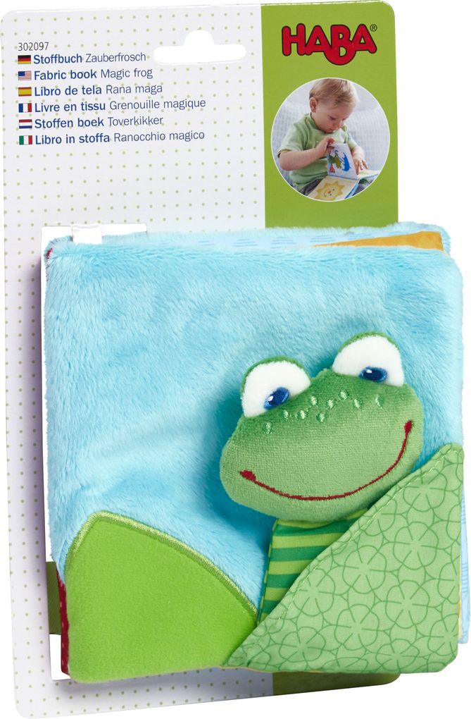 HABA - Stoffbuch Zauberfrosch