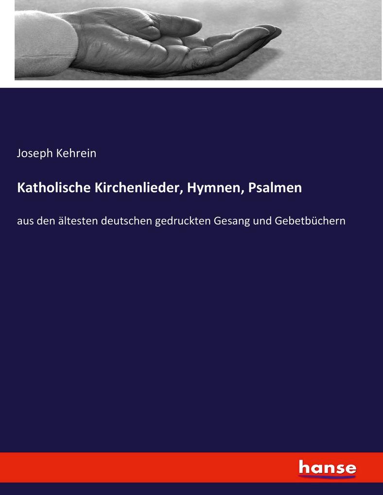 Katholische Kirchenlieder Hymnen Psalmen