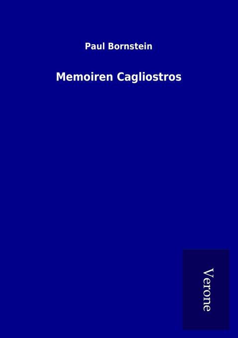 Memoiren Cagliostros
