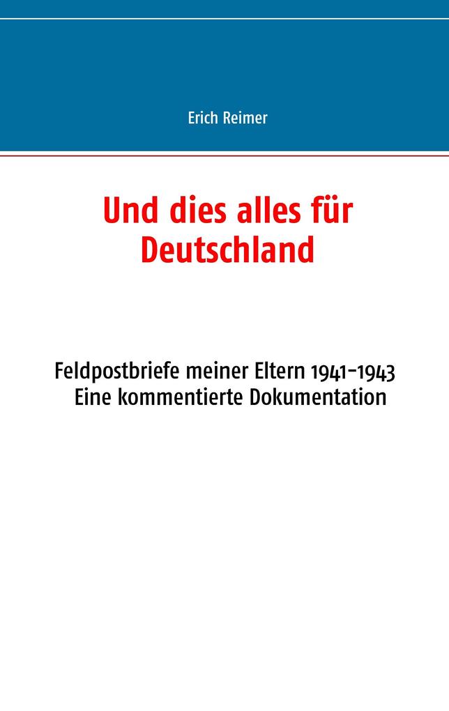 Und dies alles für Deutschland