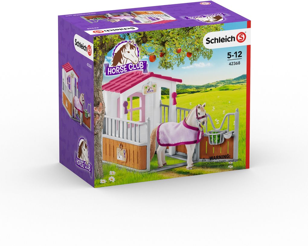 Image of Schleich - Horse Club - Pferdebox mit Lusitano Stute