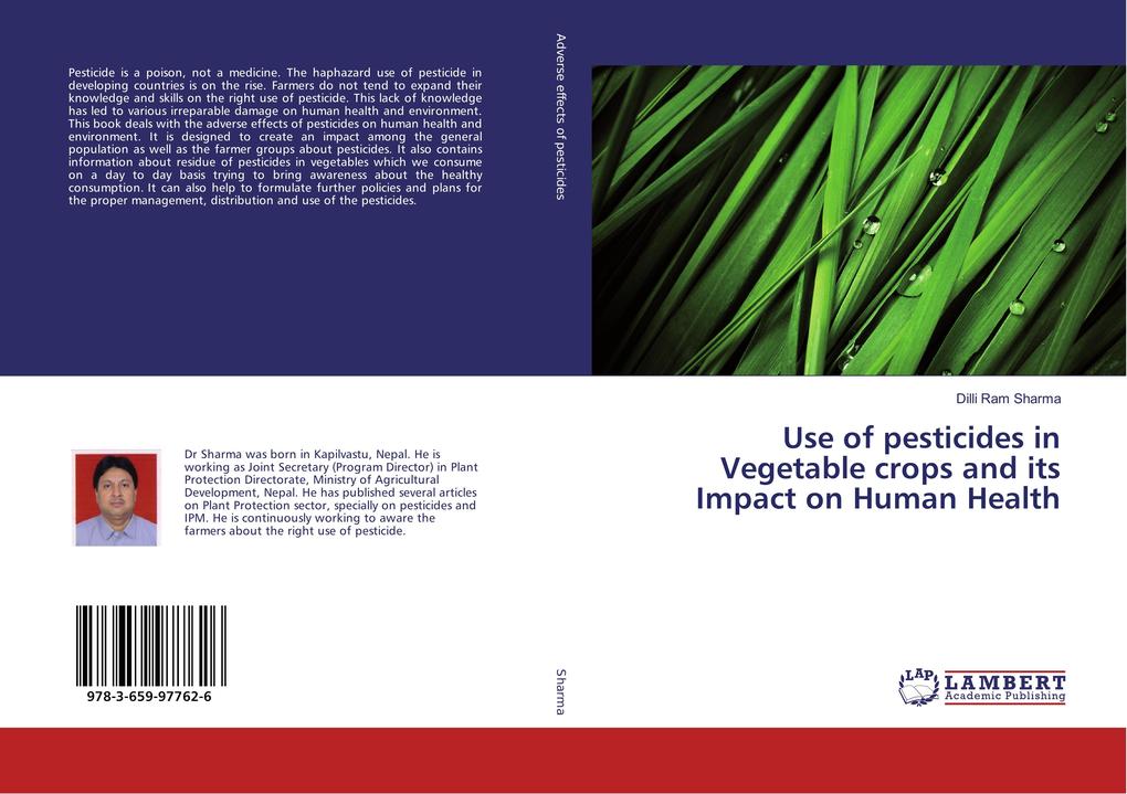 Use of pesticides in Vegetable crops and its Impact on Human Health