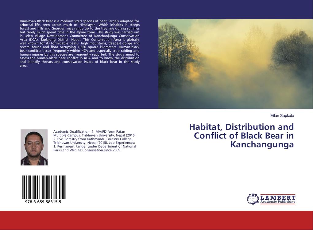 Habitat Distribution and Conflict of Black Bear in Kanchangunga