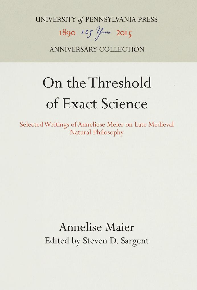 On the Threshold of Exact Science