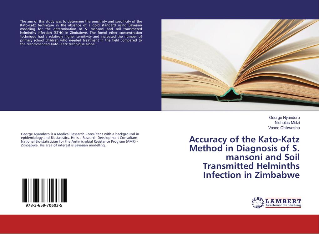 Accuracy of the Kato-Katz Method in Diagnosis of S. mansoni and Soil Transmitted Helminths Infection in Zimbabwe