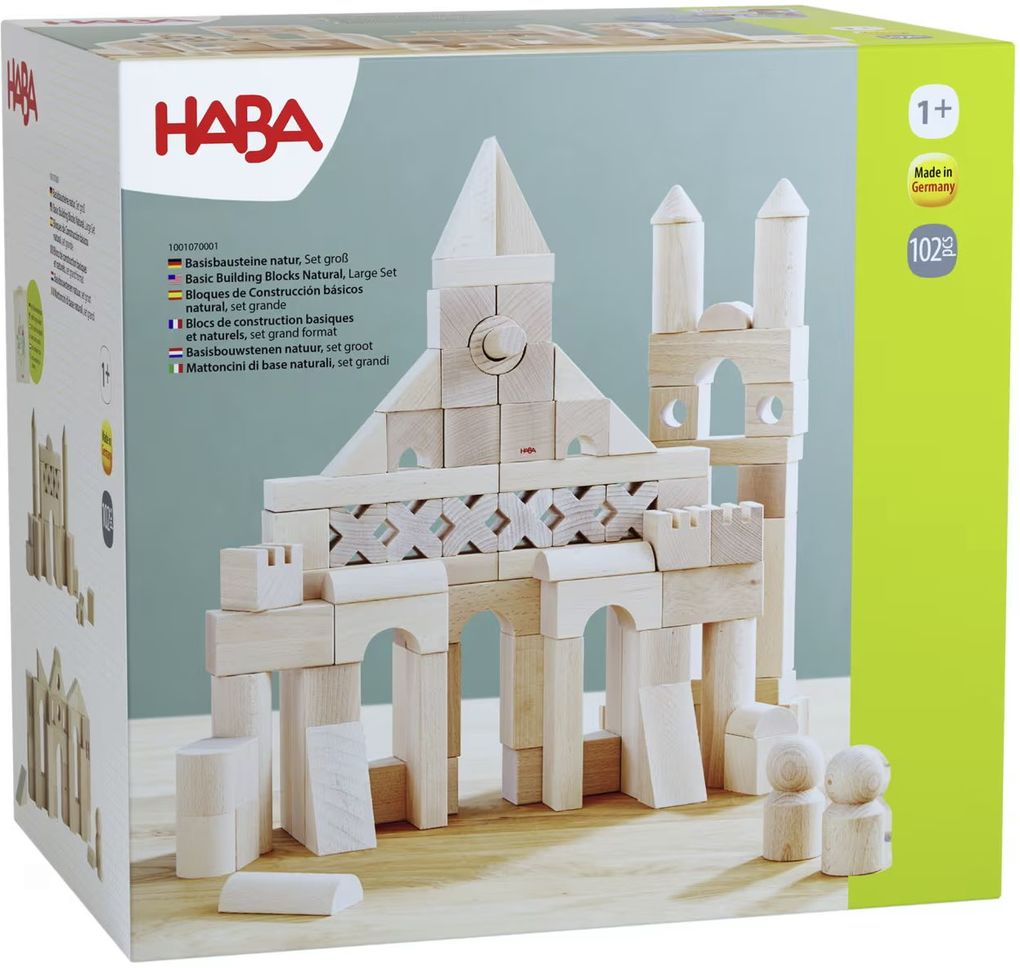 HABA - Basisbausteine natur Set groß