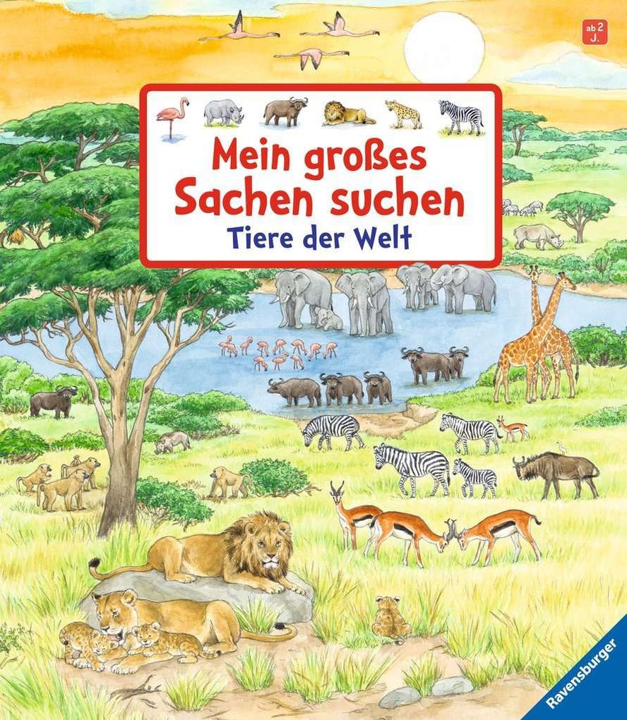 Image of Mein großes Sachen suchen: Tiere der Welt