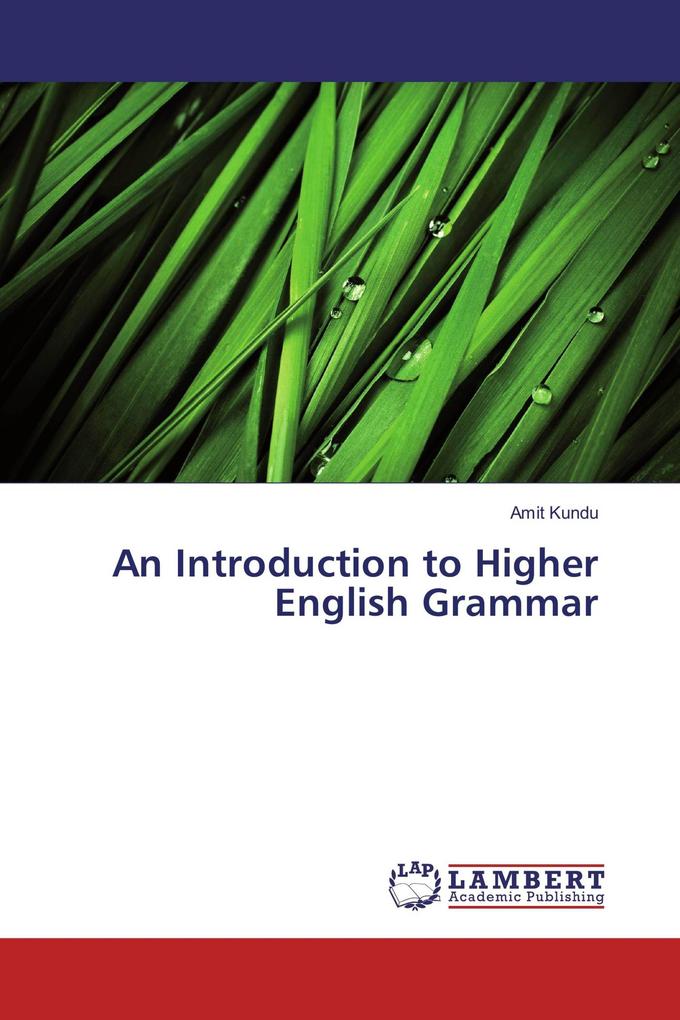 An Introduction to Higher English Grammar