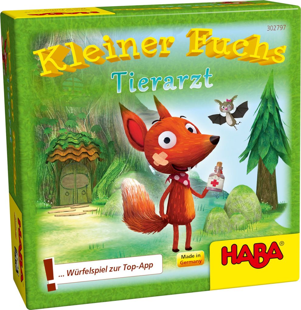 Image of HABA 302797 Mitbringspiel Kleiner Fuchs Tierarzt