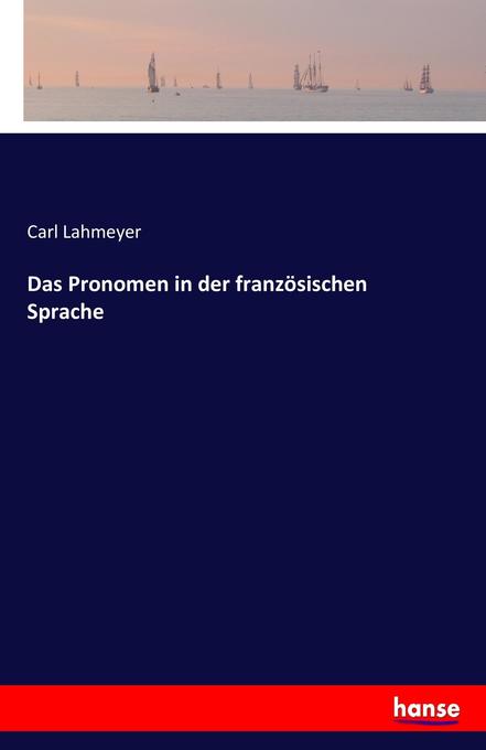 Image of Das Pronomen in der französischen Sprache