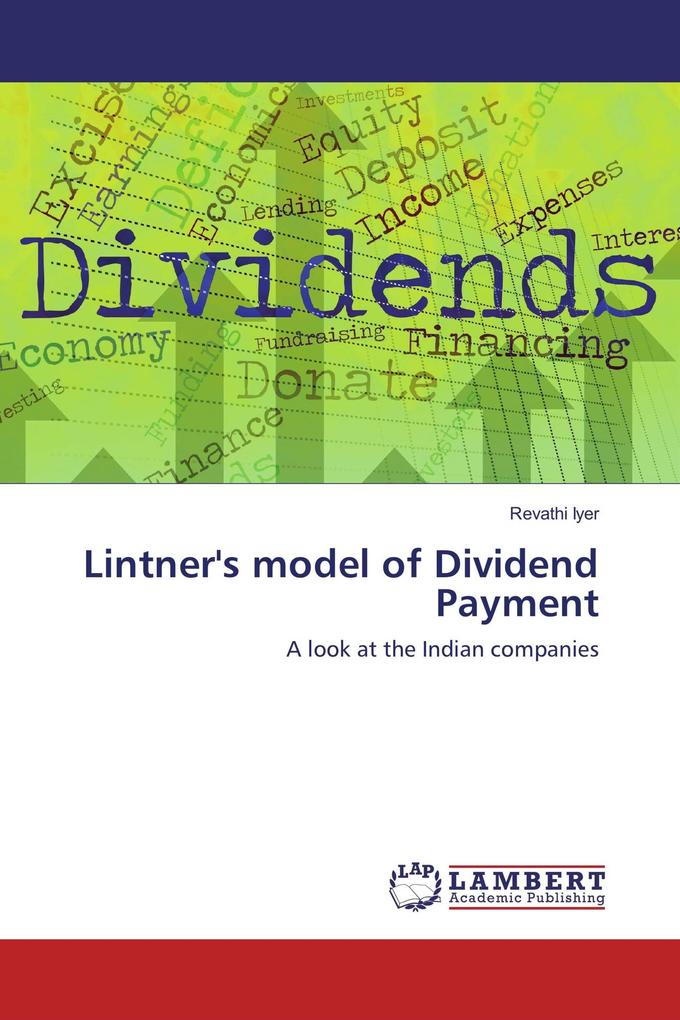 Lintner's model of Dividend Payment