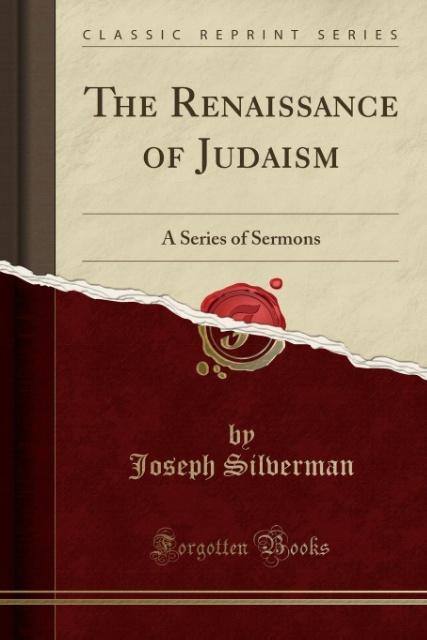 The Renaissance of Judaism als Taschenbuch von Joseph Silverman