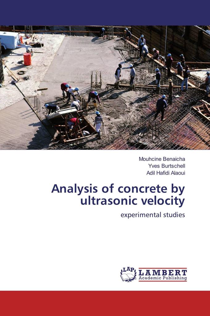 Analysis of concrete by ultrasonic velocity