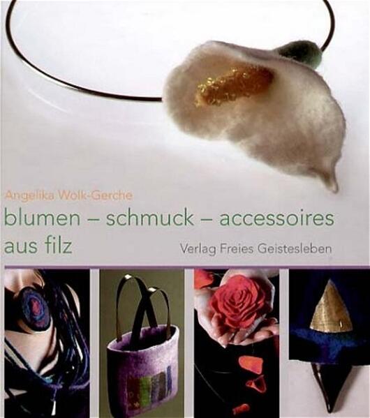 Image of Blumen Schmuck Accessoires aus Filz