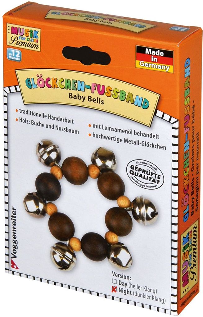 Voggys Kinderwelt - Glöckchen-Band dunkel
