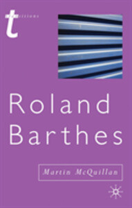 Roland Barthes als eBook Download von Martin McQuillan - Martin McQuillan