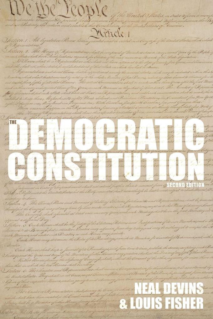 Democratic Constitution 2nd Edition (Revised)