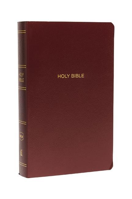 NKJV Gift and Award Bible Leather-Look Burgundy Red Letter Edition