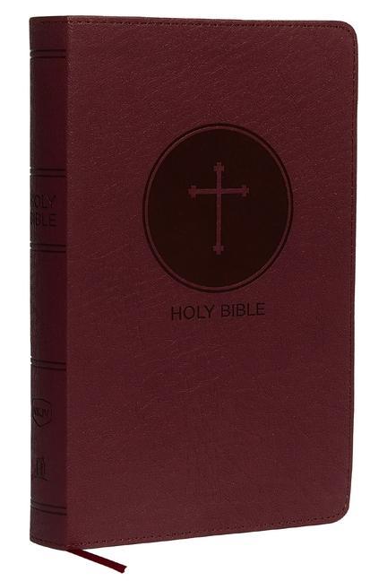 NKJV Deluxe Gift Bible Imitation Leather Burgundy Red Letter Edition