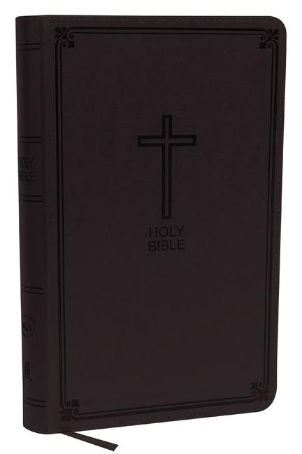 NKJV Deluxe Gift Bible Imitation Leather Gray Red Letter Edition