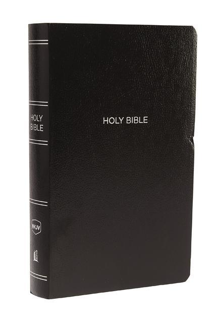 NKJV Gift and Award Bible Leather-Look Black Red Letter Edition