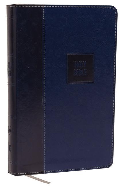 NKJV Deluxe Gift Bible Imitation Leather Blue Red Letter Edition