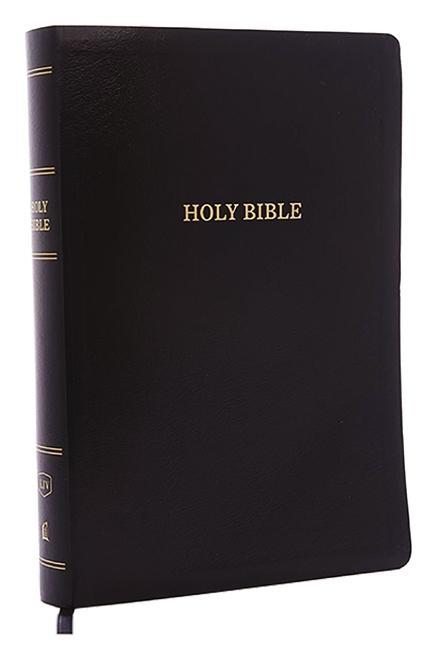 KJV Reference Bible Super Giant Print Leather-Look Black Indexed Red Letter Edition