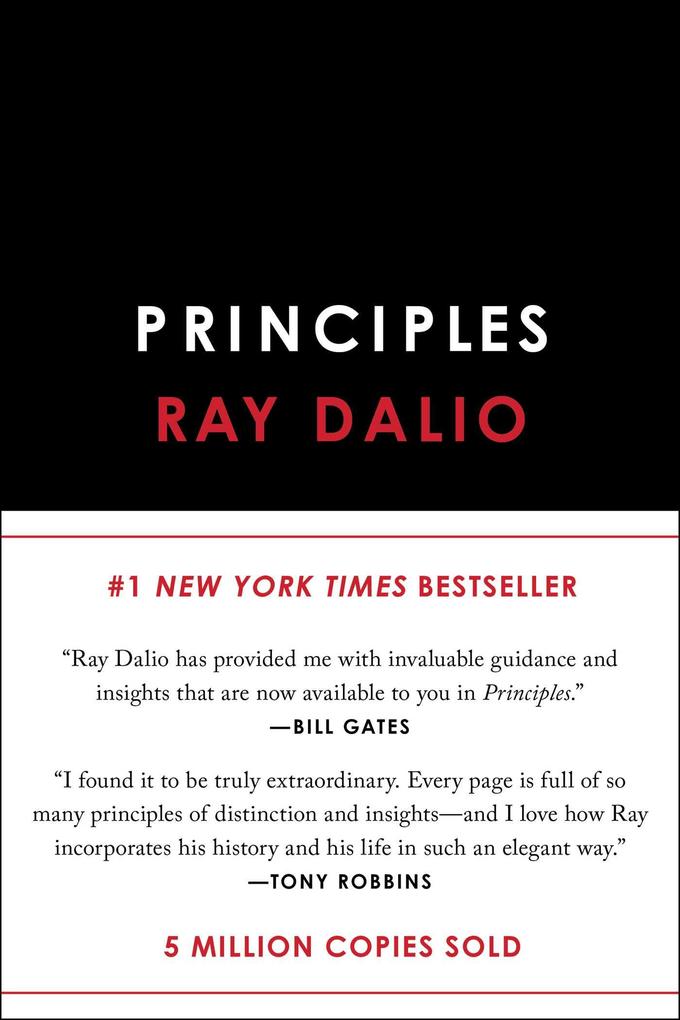 Principles: Life and Work by Ray Dalio - Hardcover - Bestselling Guide to Decision-Making & Leadership