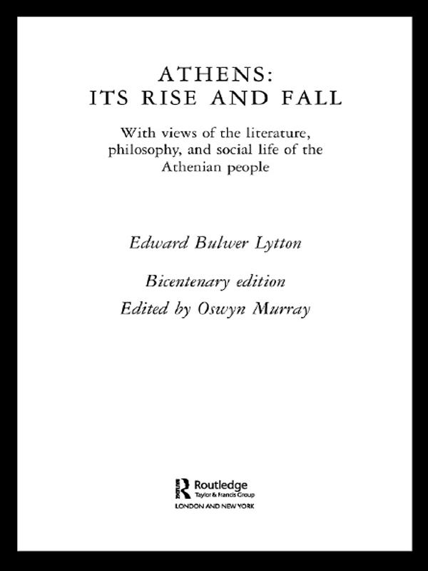 Athens: Its Rise and Fall