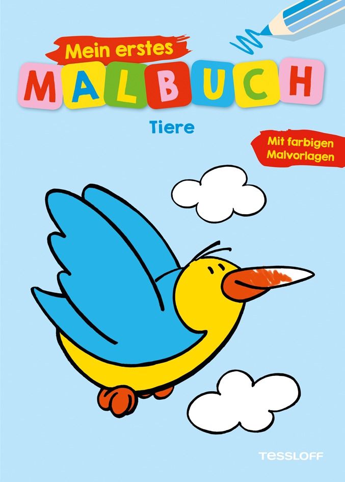 Image of Mein erstes Malbuch Tiere