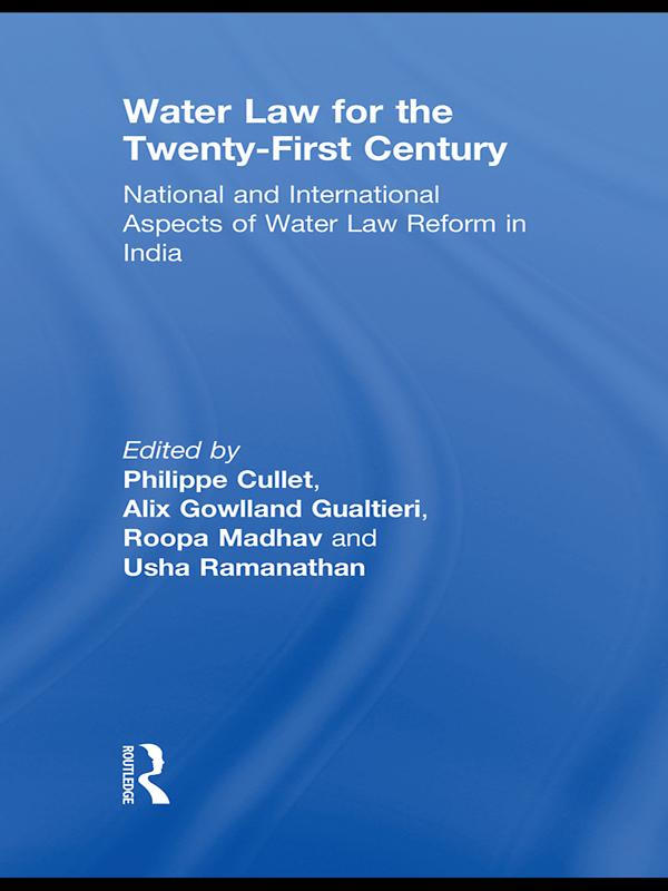 Water Law for the Twenty-First Century