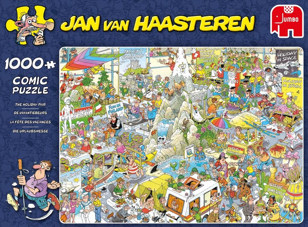 Image of Jan van Haasteren - Die Urlaubsmesse - 1000 Teile Puzzle