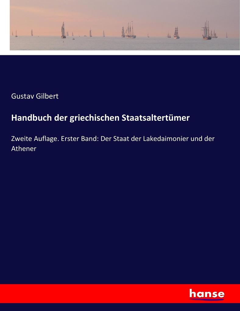 Handbuch der griechischen Staatsaltertümer