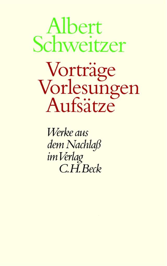 Vorträge Vorlesungen Aufsätze