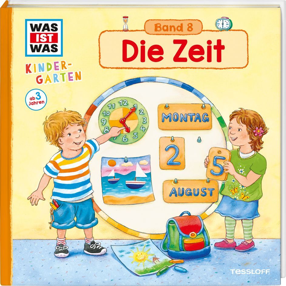 Image of WAS IST WAS Kindergarten Band 8. Die Zeit