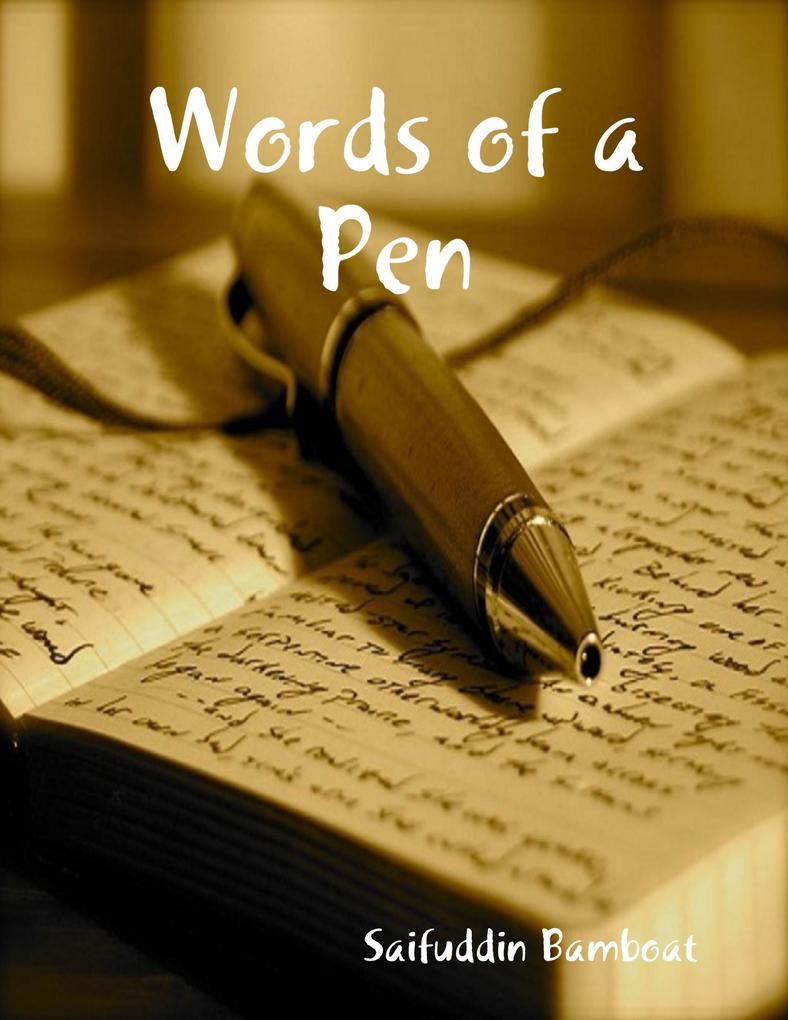 Words of a Pen
