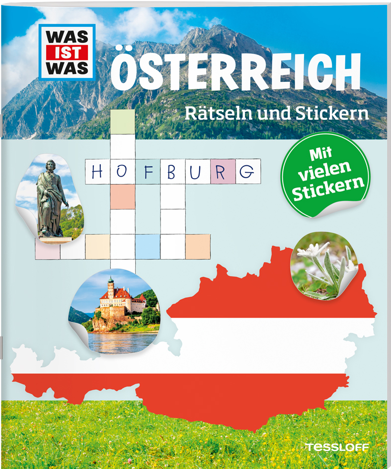 Image of WAS IST WAS Rätseln und Stickern: Österreich Rätseln und Stickern