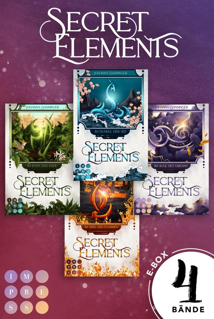 Secret Elements: 4 Bände in einem Bundle! (Band 1-4)