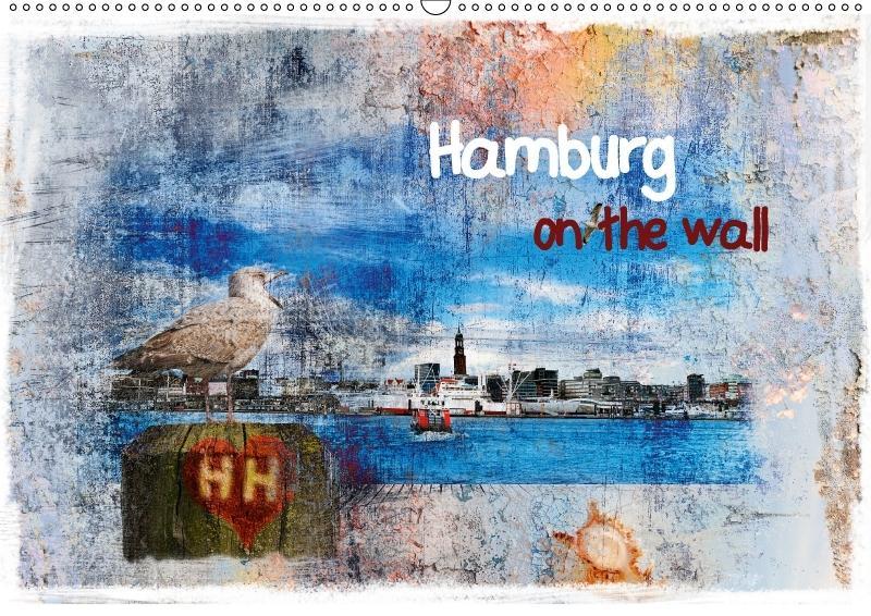 Hamburg on the wall (Wandkalender 2018 DIN A2 quer) als Kalender Hamburg on the wall (Wandkalender 2018 DIN A2 quer) als Kalender
