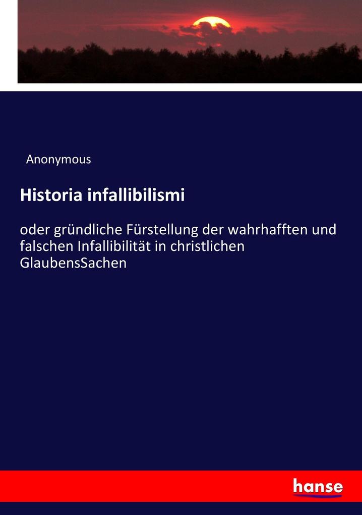 Historia infallibilismi