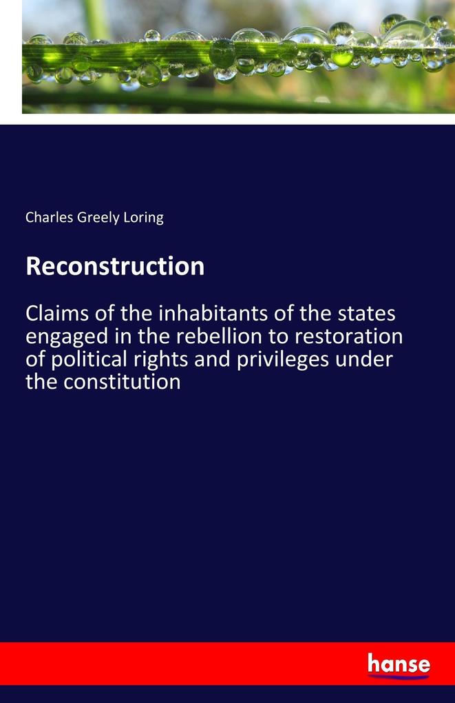 Reconstruction