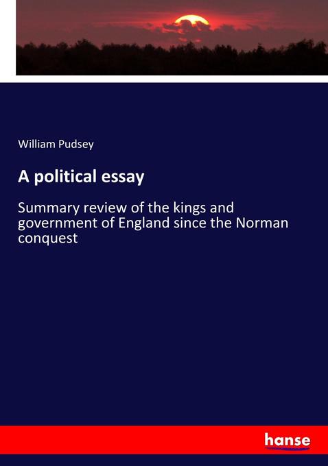 A political essay - William Pudsey