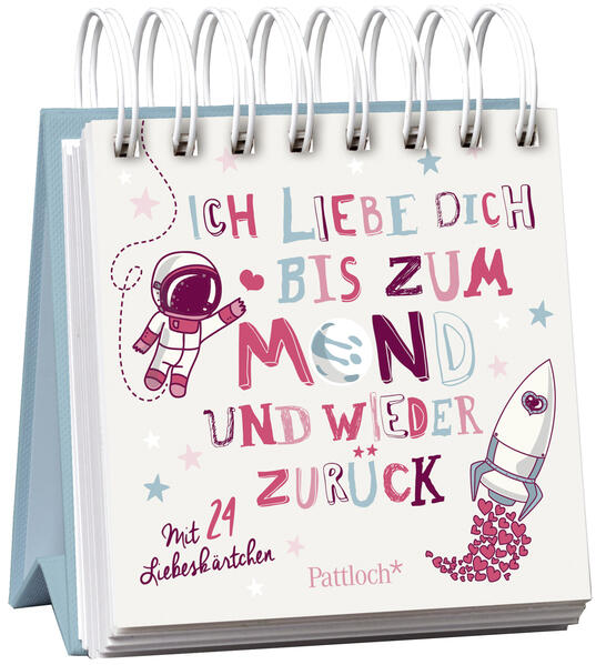 Image of Ich liebe dich bis zum Mond und wieder zurück