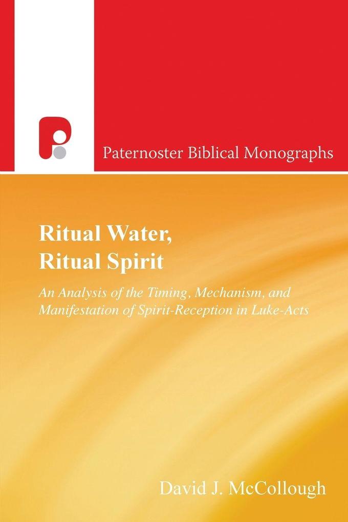 Ritual Water Ritual Spirit