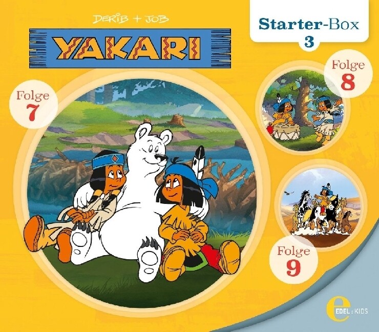 Image of CD Yakari Starter Box 3 (3 CDs) Hörbuch