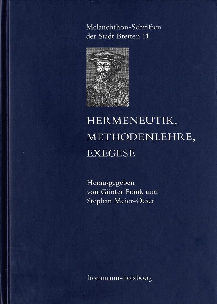Hermeneutik Methodenlehre Exegese